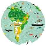 Megfigyeltető puzzle - Lenyűgöző világ, 200 db-os - A round the world + booklet