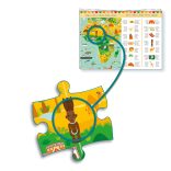 Megfigyeltető puzzle - Lenyűgöző világ, 200 db-os - A round the world + booklet