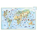 Megfigyeltető puzzle - Föld állatai, 100 db-os - Animals of the earth