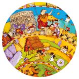 Megfigyeltető puzzle - Történelem, 350 db-os spirál puzzle - History + booklet