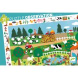 Megfigyeltető puzzle - A farm, 35 db-os - The farm