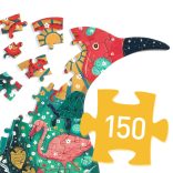 Művészeti puzzle - Pingvin, 150 db-os - Penguin