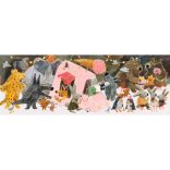 Művész puzzle - A ligeti mulatság, 100 db-os - The park