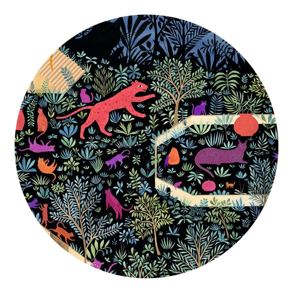 Művész puzzle - A macskák birodalma, 500 db-os - The kingdom of cats