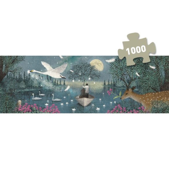 Művész puzzle - Himnusz a Holdhoz, 1000 db-os - Hymn to the Moon