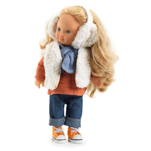 Játékbaba kiegészítő, babaruha - Bundás - Outfit Moumoute