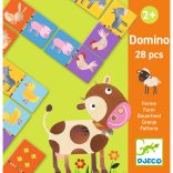 Domino játék - Tanya, 28 db-os - Farm