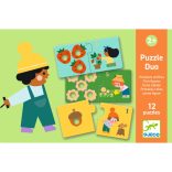 Párosító puzzle - Számpárosító, 24 db-os - First figures