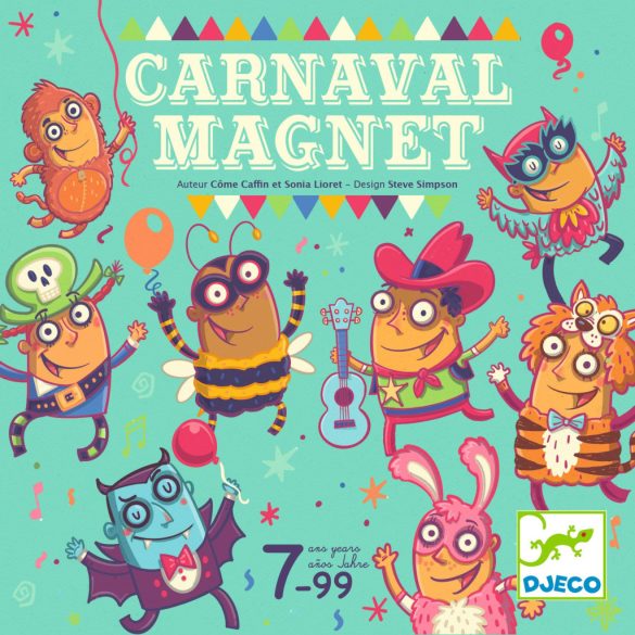 Társasjáték - Vakok karneválja - Carnaval Magnet
