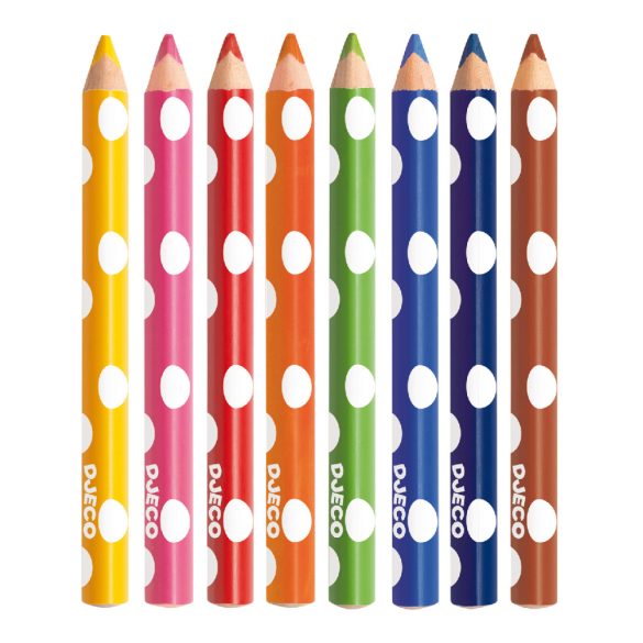 Színesceruza készlet piciknek - 8 szín - 8 colouring pencils for little ones