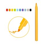 Filctoll készlet - Szivárvány, 10 színű - Rainbow