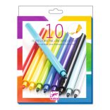 Filctoll készlet - Szivárvány, 10 színű - Rainbow