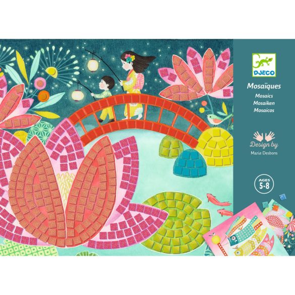 Mozaikkép készítés - Japán hangulat - Kyoto