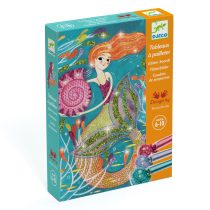 Csillámkép készítés - Sellők - Mermaids