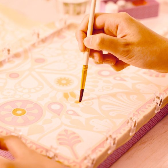 Műterem 11 - Selyem festés, Mandalák - Atelier 11, Silk Painting