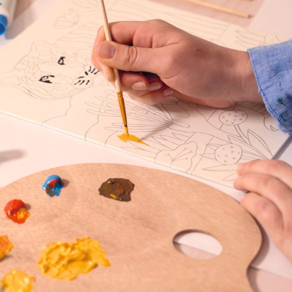 Műterem 22 - Színkeverés, Tigris - Atelier 22, Colour Mixing