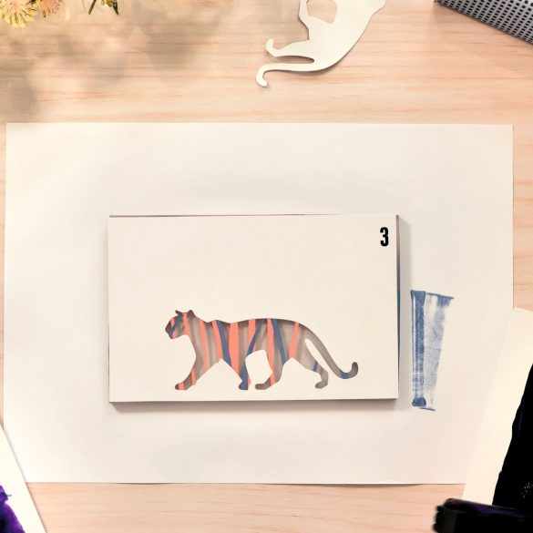 Műterem 47 - Gélnyomtatás, Éjjel és nappal - Atelier 47, Gel Printing