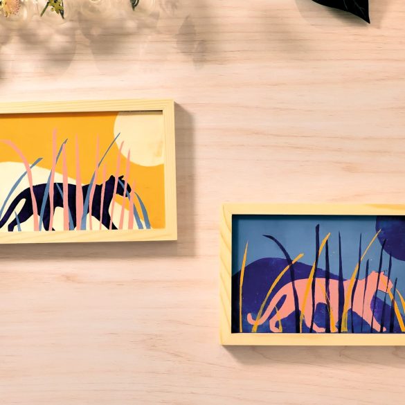 Műterem 47 - Gélnyomtatás, Éjjel és nappal - Atelier 47, Gel Printing