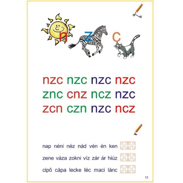 Vésike - Olvasást segítő feladatlapok
