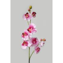 Fehér-rózsaszín mű orchidea 80cm