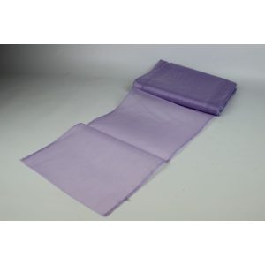 Lila átlátszó organza 22cm 6db