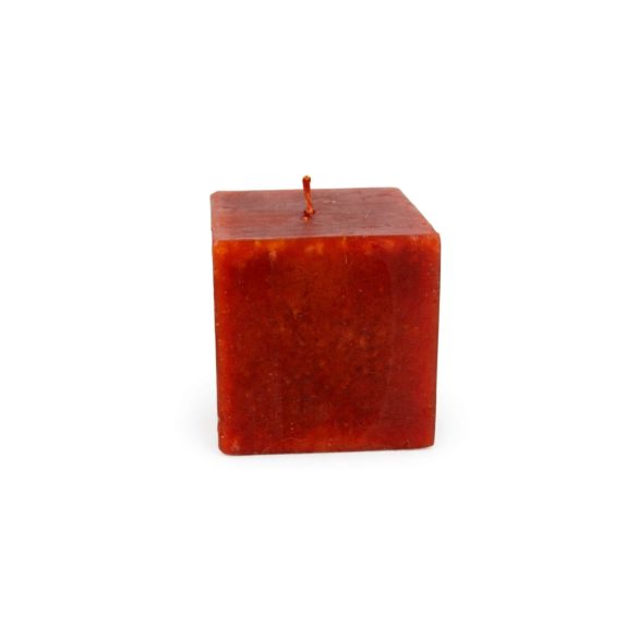 Barna kocka alakú illatos gyertya