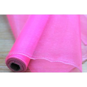Rózsaszín neon organza 36cm 9m