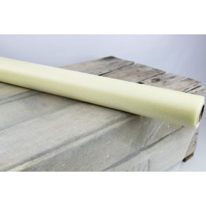 Krémszínű organza anyag 48cm