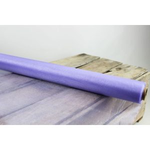 Lila organza anyag 48cm