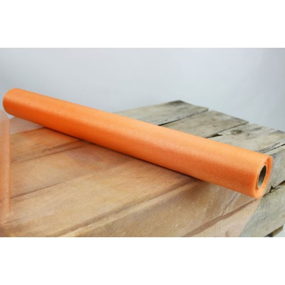 Narancssárga organza anyag 48cm