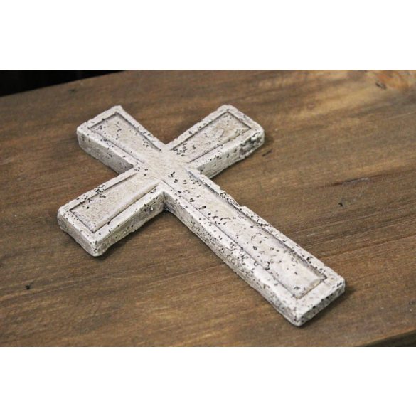 Szürke kereszt 10cm