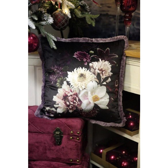 Lila dekor párna MYSTIC GARDEN 45cm
