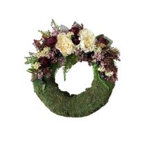 Sírkoszorú mohával 50cm