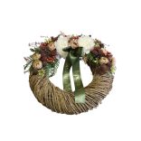 Természetes sírkoszorú 50cm