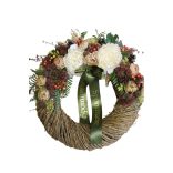 Természetes sírkoszorú 50cm