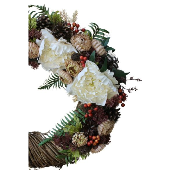 Természetes sírkoszorú 50cm