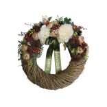 Természetes sírkoszorú 50cm
