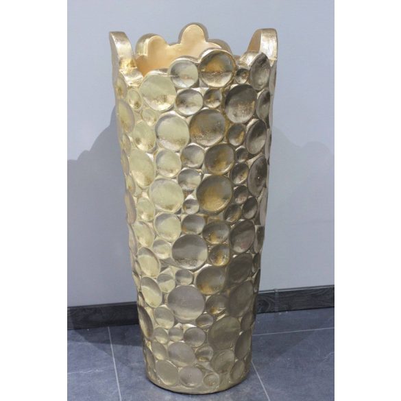 Magas arany exkluzív váza HILTON 79cm