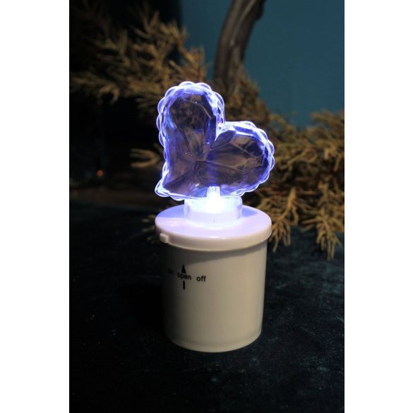 Kegyeleti LED szív 13cm