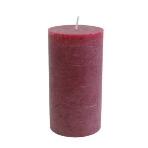 Sötétvörös gyertya 13cm