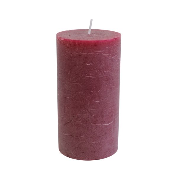 Sötétvörös gyertya 13cm