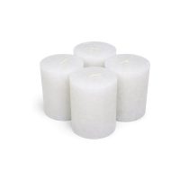 Fehér adventi gyertyák 4db 8cm