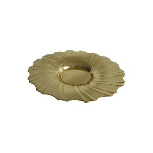 Arany kerek dekor tál 35cm