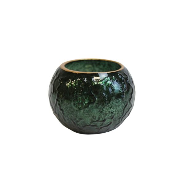 Zöld gyertyatartó tealámpához 9cm