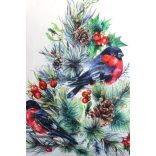 Párnahuzat Karácsonyfa 45cm