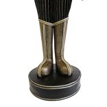 Luxus fekete-arany Diótörő 105cm