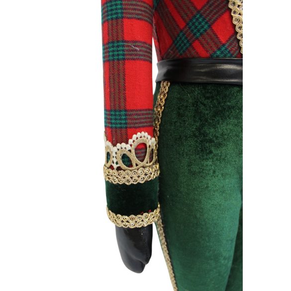 Hagyományos zöld-piros Diótörő 105cm