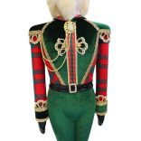 Hagyományos zöld-piros Diótörő 105cm