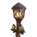 Világító lámpa madarakkal 30cm