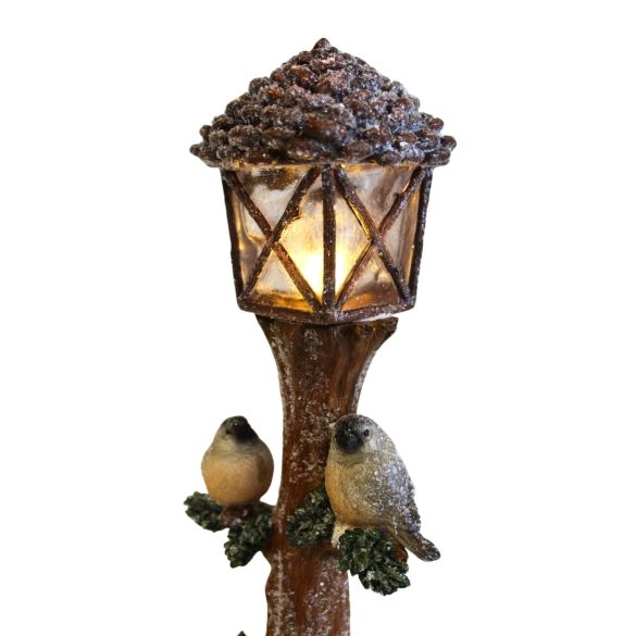 Világító lámpa madarakkal 30cm